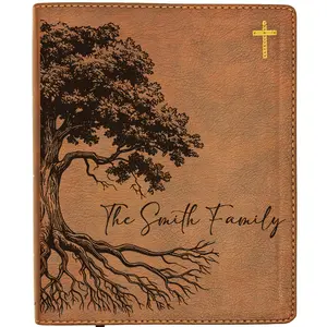 Family Bible NIV, Custom Holy Bible, New International Version (Oak Tree Side)