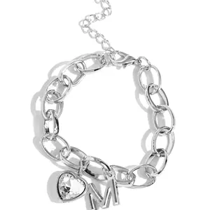Bracelet ~ Guess Now Its INITIAL - White - M