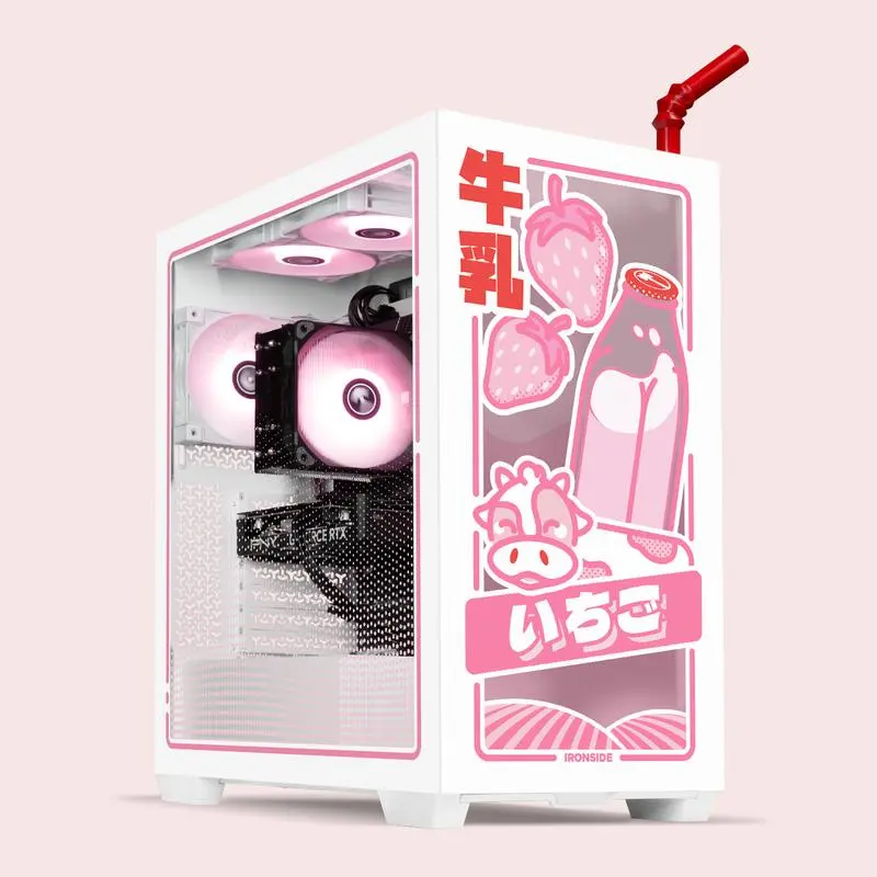 Ironside Computer Cases Ironside Computers Milkbox PC Case ATX Mid-Tower - TikTok Shop