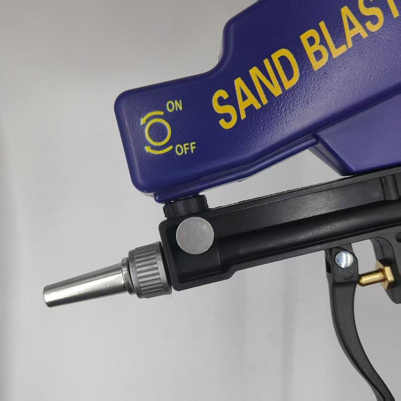 Pneumatic sandblasting gun, portable handheld, pneumatic sandblasting gun, derusting, degreasing, and removing impurities Heavy Duty Power Tools Pressure Metal Industrial Handle Pneumatic sandblasting gun, portable handheld, pneumatic sandblasting gun, derusting, degreasing, and removing impurities Heavy Duty Power Tools Pressure Metal Industrial Handle