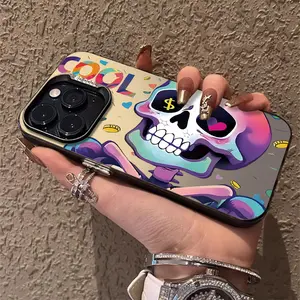 Fashion Phone Case for iPhone 15 14 13 12 Pro Max 11 16 17 Pro Max 17 AIR with Independent Buttons and Camera Shockproof Protection