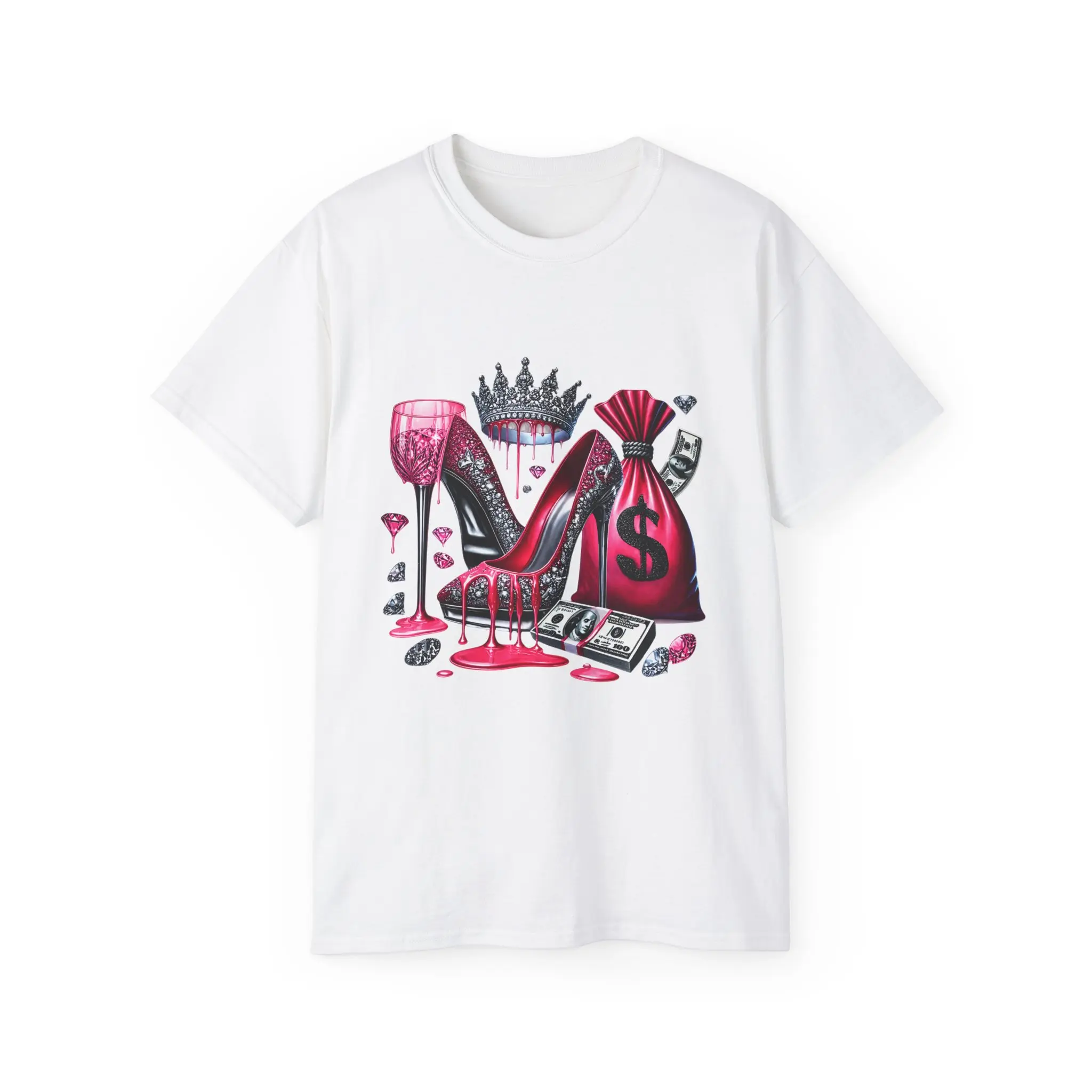 Classy Boss High Heel Graphic T-Shirt – Cute Women’s Tee