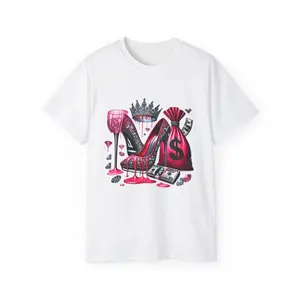 Classy Boss High Heel Graphic T-Shirt – Cute Women’s Tee