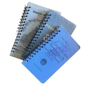 Handmade Vintage Cover Journal - 50 Page Spiral Notebook - Authentic Recycled Cover - Perfect for Journaling & Sketching - Small Journal - Unique Gift