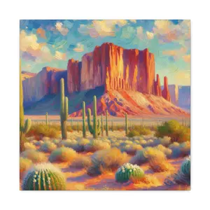 Chief Redshirt Bronco- Canvas Magical Artwork