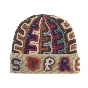 Supreme Yarn Applique Beanie, from StockX