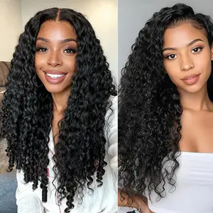 2026 Miracle Knots Hair, Mixed Hair, New Deep Wave Feather Hair Lightweight BlendTexture Hair, Super Invisible Tangle-Free, Durable &Reusable 16 Inch 50g per pcs