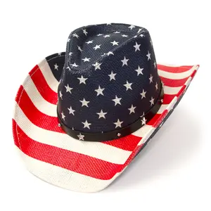 American Flag Western Cowboy Hat