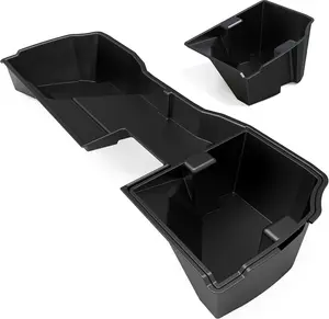 YITAMOTOR UnderSeat Storage Box for 2014-2018 Chevrolet Silverado/GMC Sierra 1500 Double Cab (2019 Silverado LD/Sierra Limited ONLY) & 2015-2018 Silverado/Sierra 2500 3500 HD Car Organizers