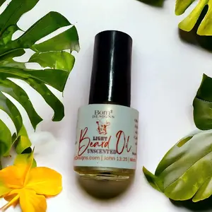 Beard Oil Original Blend Hair Care Luxury Nourishing Lightweight Scent Brush