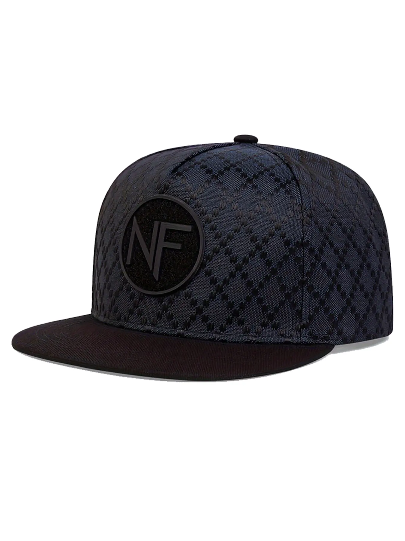 Unisex Nf Letter Classic Baseball Cap, Adjustable Woven Sun Protection Hat, Casual Outdoor Travel Beach Vacation Headwear for Men Women