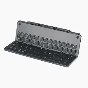Foldable Keyboard with Stand, Portable Keyboard, Compatible with Windows iOS Android iPhone and Tablet，mother‘s day