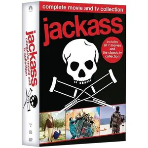 Jackass: Complete Movie and TV Collection (Includes Jackass 7-Movie Collection / Jackass: The Classic TV Collection)  [DVD Video Disc] Full Frame, Boxed Set, Dolby, Dubbed, Ac-3/Dolby Digital, O-Card Packaging, Subtitled, Widescreen