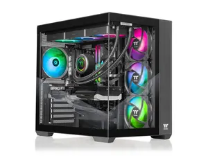 Thermaltake Gaming Desktop PC NE 9870-V380 AMD Ryzen 7 9800X3D 32GB DDR5 2TB SSD GeForce RTX 5070 Windows 11 Home