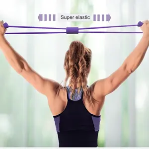 Multifunctional Boxing Trainer Elastic Resistance Band, Home Gym Exercise Equipment, Foam Handle, Suitable for Beginners, Abdominal, Waist, Arms, Legs