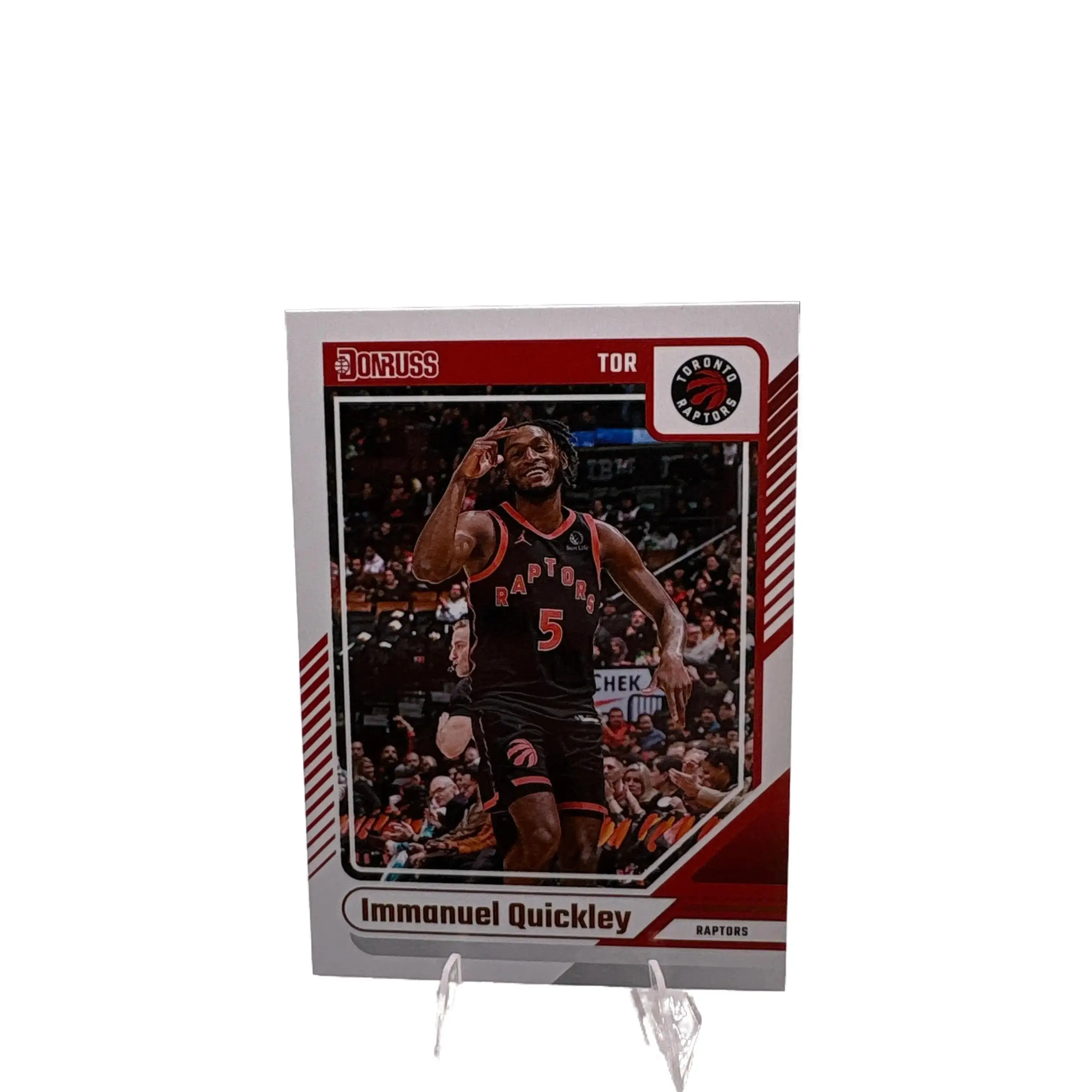 Donruss Toronto Raptors Immanuel Quickley NBA Trading Card Official Basketball Memorabilia