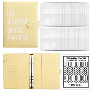 100 envelope savings challenge with all sheets