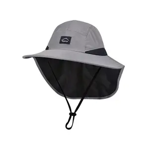 360° Full Coverage Kids Sun Hat with Neck Flap – UPF 50+ Wide Brim Breathable Summer Hat with Adjustable Chin Strap, Perfect for Beach, Hiking, Safari & Outdoor Activities