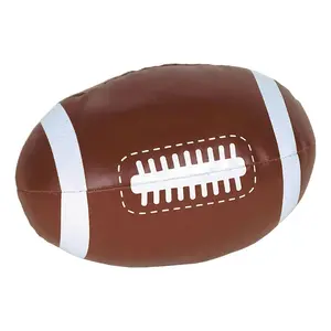 5"x3.88" Soft Sports Football (Foam) - Ideal for Safe Indoor & Outdoor Play, Perfect Size for All Ages (3918332)