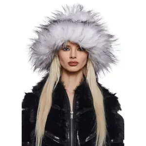 Flirty Fuzzy Bucket Hat - White