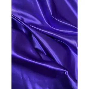 Purple Duchesse Satin