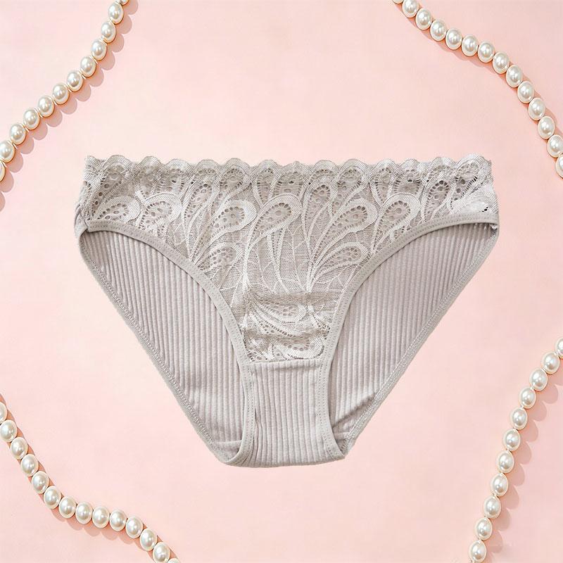 12pcs Sexy Cutout Lace Ruffle Trim Women’s Panties, Skin-Friendly, Butt-Lifting, Breathable Triangle Style 12pcs Sexy Cutout Lace Ruffle Trim Women’s Panties, Skin-Friendly, Butt-Lifting, Breathable Triangle Style