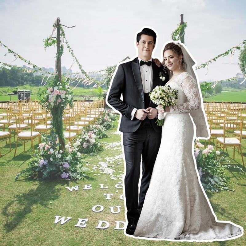 Custom Life Size Cardboard Cutout - Made in USA - Personalized Photo Standee for Wedding, Graduation & Party