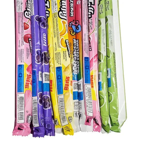 Laffy Taffy Rope Assorted Flavors Pack - 12-Count Sour Chewy Candy, Pick and Mix Treat with Grape Sour Bursts, Corn, Natural Ingredients, Low Sodium US Party Snacks, 12 Months Shelf Life, Suitable for All Ages, Cupboard Storage