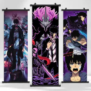 Anime Character Wall Art Decor, Vibrant Cartoon Design, Modern Art Prints for Living Room & Bedroom, Waterproof Hanging Banners, Ideal Gift for Anime Fans