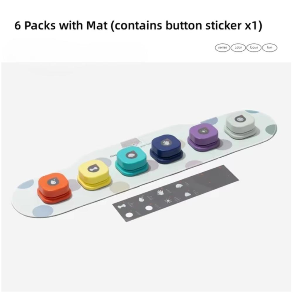 TalkiPaws Smart Button Set – Teach Your Pet to Speak with a Paw TalkiPaws Smart Button Set – Teach Your Pet to Speak with a Paw
