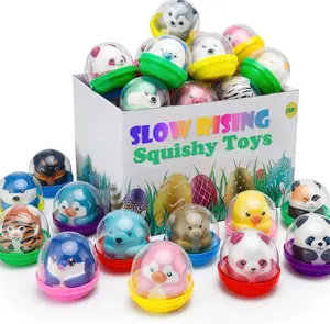 30 Packs Party Favors Slow Rising Stress Relief Squishies for Kids, Easter Basket Stuffers Treasure Box Toys, Kids Classroom Prizes,Claw Machine Toys,Mini Animal Toys