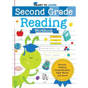 Ready to Learn: Second Grade Reading Workbook: Phonics, Reading Comprehension, Sight Words, and More!