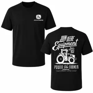 John Deere Equipment T-Shirt, Vintage Tractor Farm Graphic, John Deere Graphic Shirt for Farmers & Agriculture Workers, Gift for Tractor Enthusiasts or Farm Life Lovers