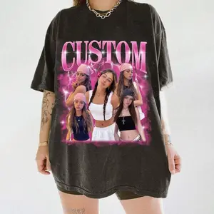 Custom 90s Vintage Graphic Bootleg Rap Tee, CUSTOM Your Bootleg Idea Here, Personalized Shirt, Custom Girlfriend shirt, Gifts for boyfriend