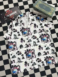 Solo Leveling Chibi Satin Short And Long Sleeve Set