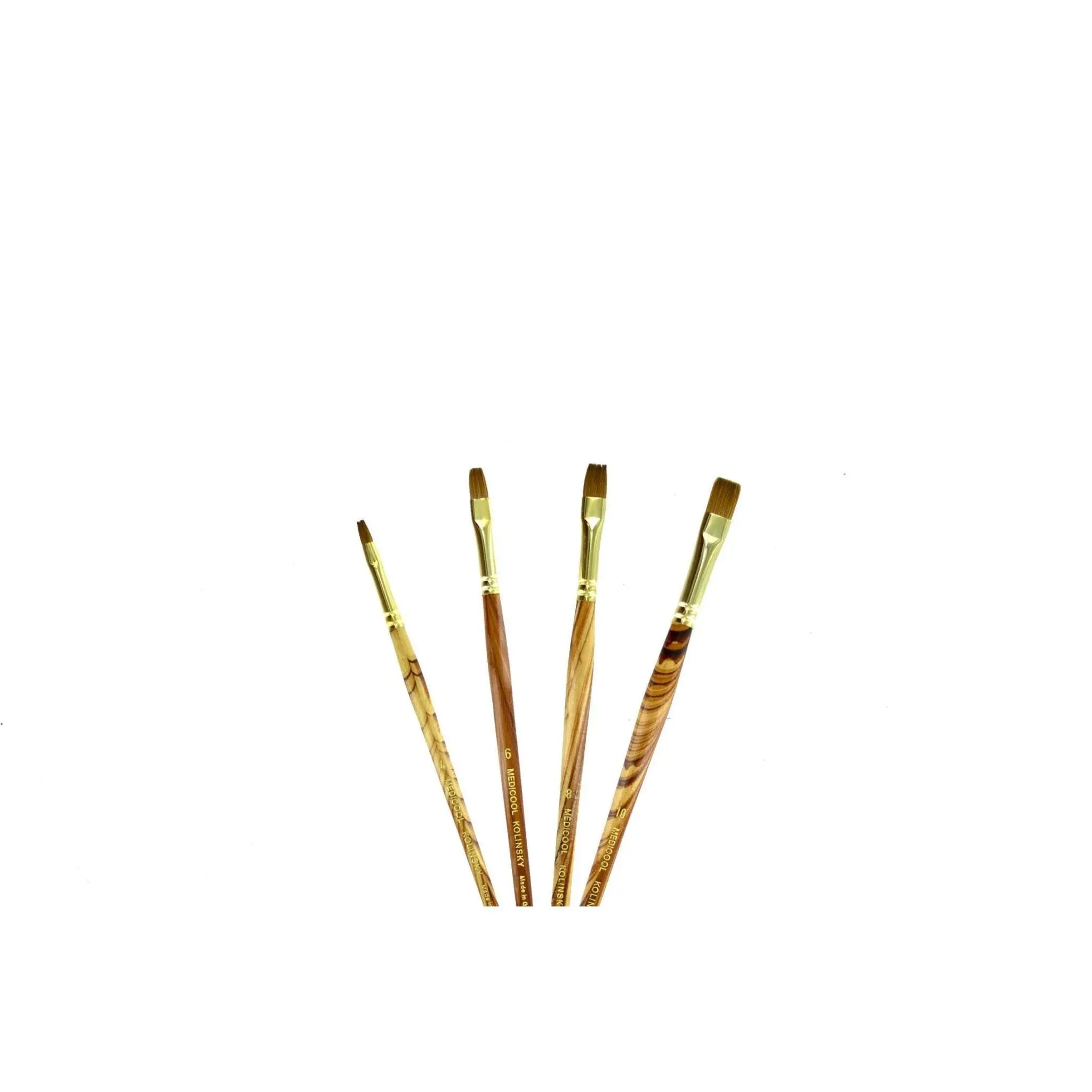 Kolinsky Flat Sable Brushes Kolinsky Flat Sable Brushes