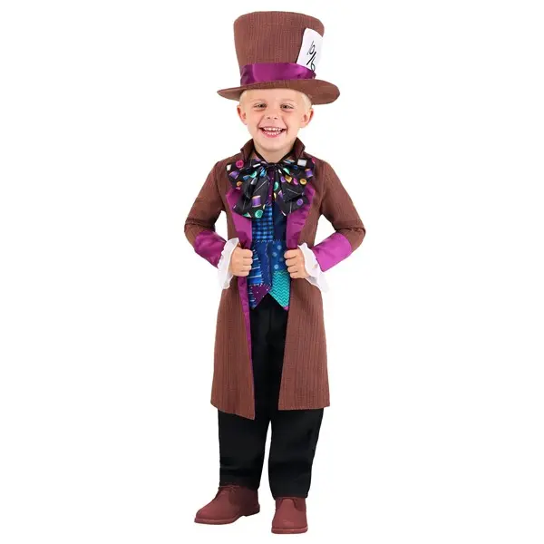 Toddler's Wacky Mad Hatter Costume