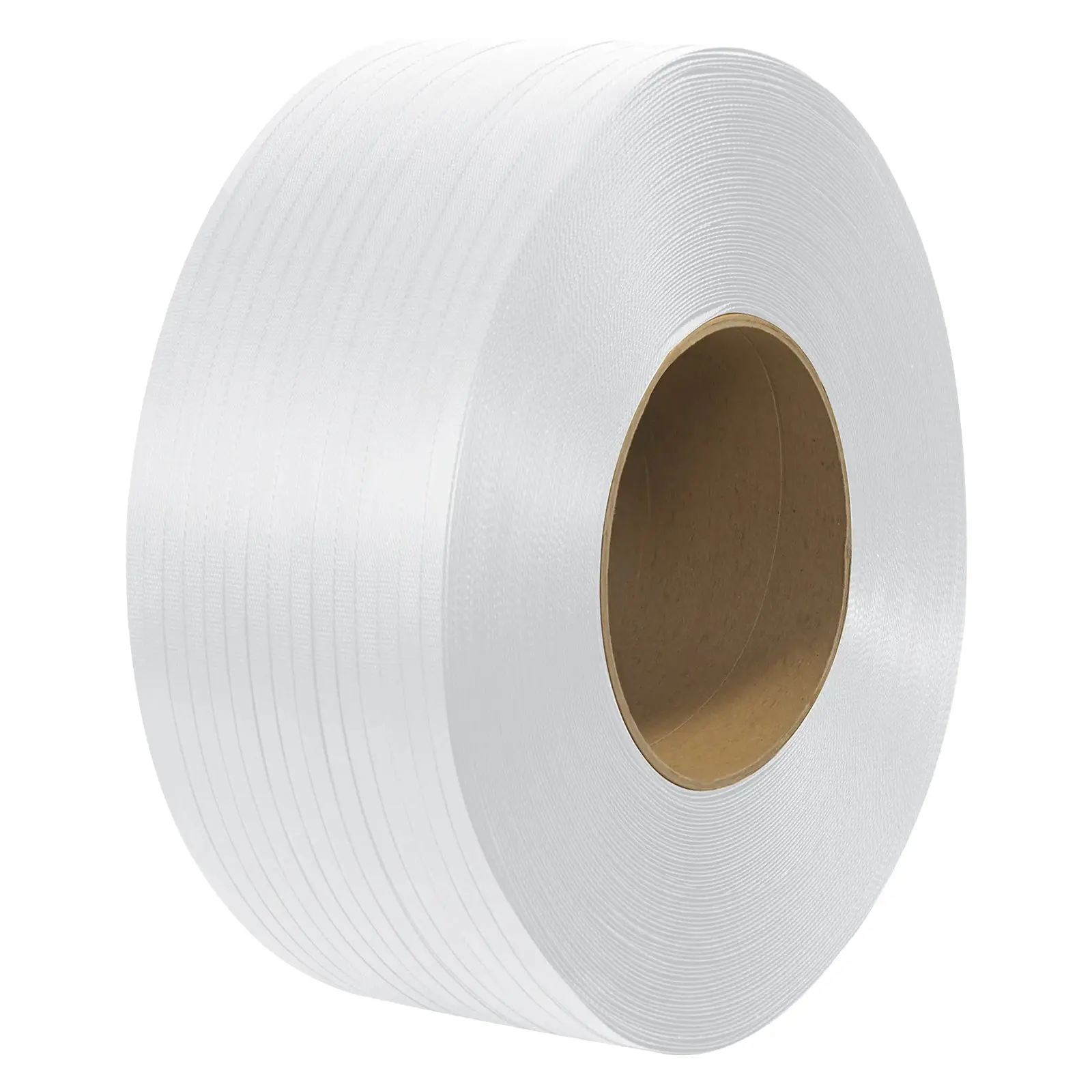 【DealsForYouDays】VEVOR Packaging Polypropylene (PP) Strapping Roll, 9900' Lengthx 1/2 Widthx 0.03 Thickness, 243 lbs Break Strength, Heavy Duty Banding Pallet Strap Coil, Portable Strong Packing Straps, White
