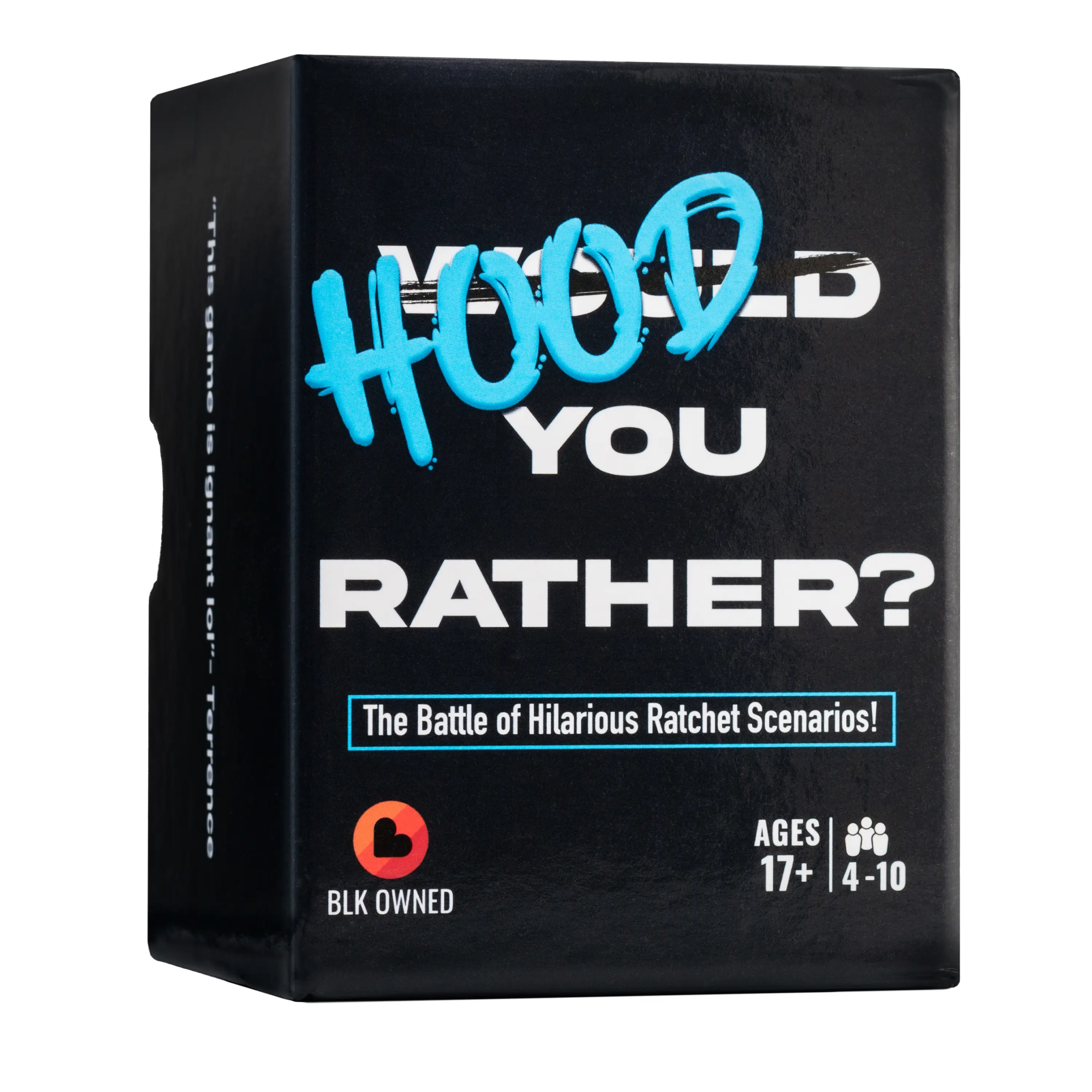 Hood You Rather? The hilarious party card game of RATCHET debates and unconventi...