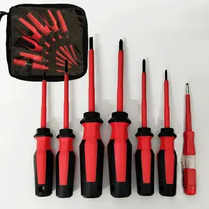 Screwdriver Set, Magnetic Multipurpose Screwdriver Set with Ergonomic Handle & Storage Bag, Multifunctional Screwdriver Set for Professional & Home Use