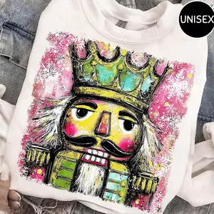 Nutcracker Shirt, Retro Holiday Soldier King Art Festive Tee, Christmas Graphic Tee, Retro Artistic Xmas Top, Holiday Graphic Tee
