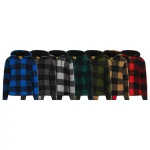 2-Pack Men's Heavyweight Sherpa Fleece-Lined Zip Sweater Hoodie