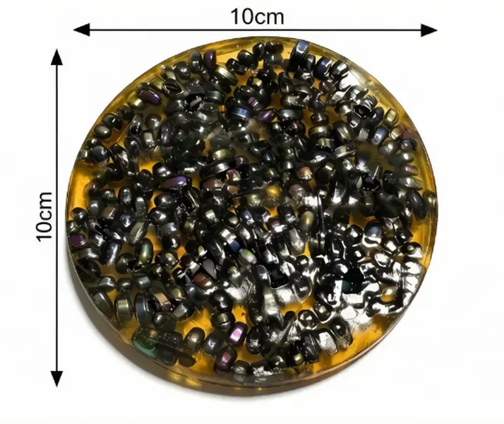 Reusable Pick Pad with Magnetic Beads | Remeltable 30+ Times Sensory Fidget Toy for Stress Relief, Relaxation & Calm Focus | Satisfying Dig & Peel DIY Toy