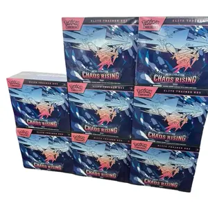 Chaos Rising English Trading Card Game (TCG) Elite Trainer Box (ETB) for Collectibles Enthusiasts