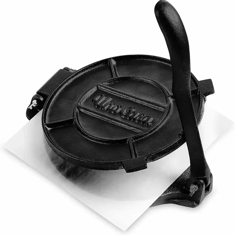 Champs Pine Tortilla Press 10" x 10" - Case - 5 Units