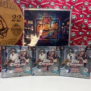 PYT #4 (3 BOX) 2025 Topps chrome Mega Box