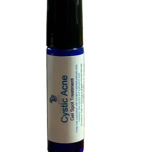 Diva Stuff Cystic Acne Rollerball Gel Treatment, Goes on Clear, Max Strength, With Turmeric, Wintergreen and More, Item E25 Skincare Blemish Hyaluronic Hyaluronic Acid Skin Repair