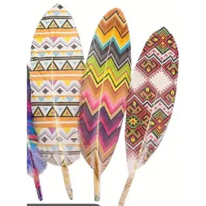 Multi-colorful Feathers 3 Printed options included