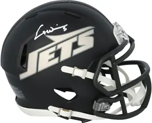 Garrett Wilson New York Jets Autographed Riddell Rivalry Speed Mini Helmet - Fanatics Authentic Certified