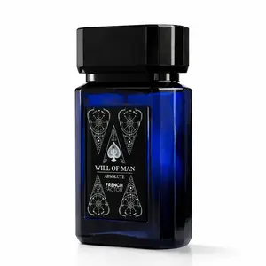 French Factor Will of Man Absolute | Key Notes: Cardamon, Nagarmotha, Pink Pepper, Oud, Cedar, Patchouli & Iris, Musk, Sandalwood, Haitain Vetiber, Amber | Long Lasting Perfume for Men | 3.0 Fl.oz